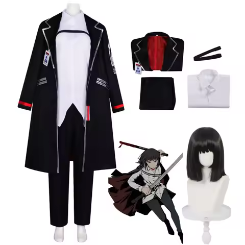 Ryoshu Cosplay Costume Limbus Bus Yoshihide Ryoshu Uniform Anime Cosplay Costume for Women Roleplay 