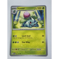 🇲🇾 Ready Stock Pokemon TCG Ivysaur 002/165 Uncommon (Scarlet & Violet 151)