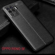 Case Autofocus Leather Oppo Reno 5F Soft case casing kulit reno5 F
