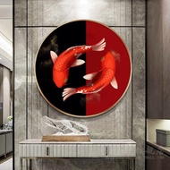 DIY Diamond Embroidery Round Full Diamond beads koi fish Diamond painting beads painting