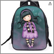 กระเป๋าเป้สะพายหลัง VAMPIRINA Farbe Schönheit Schule Tasche Große Kapazität Leichte Katmungs