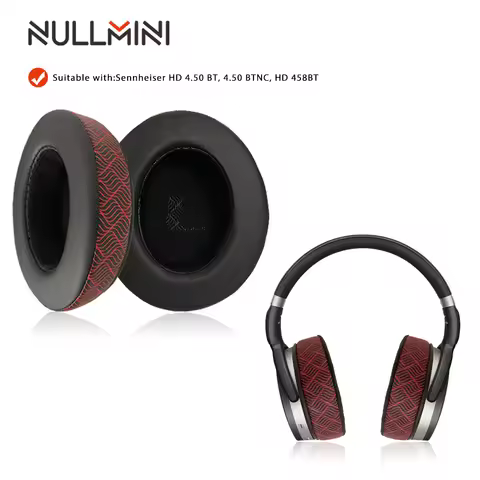 NullMini Replacement Earpads For Sennheiser HD 4.50 BT, 4.50 BTNC, HD 458BT Headphones Sleeve Coolin