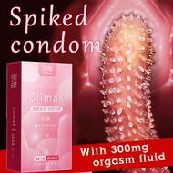 10pcs/1box premium spike condom with spikes condoms kondom with berduri 100% Original 避孕套 安全套