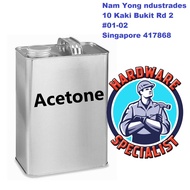 99.9% Pure Acetone 3.75 Litres