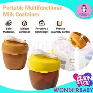 Wonderbaby👼 Portable Baby Formula Dispenser Milk Container | UV Protection Storage Snack Container |