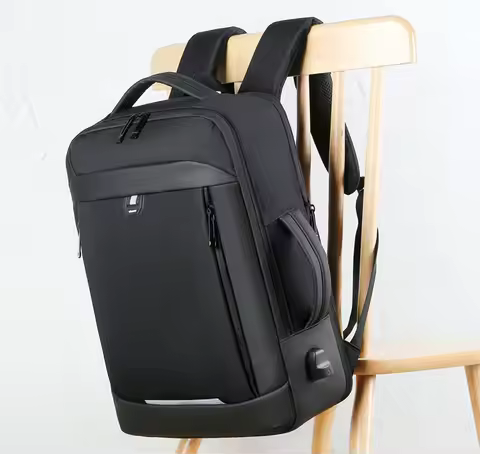 17 Inch Business Laptop Backpack Waterproof Notebook For Men School Book Bag Expandable Multifunctio