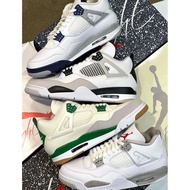 Green Electric Mother aj4 Turquoise Gray Red Black Cement Blue Rabbit Army Joint Basketball Shoes Un