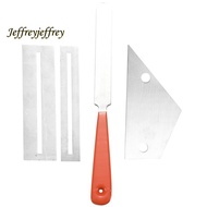 Stainless Steel Guitar Fret File+Fret Rocker Level+Fingerboard Protector Guitar Luthier Tool