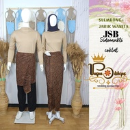 jarik wanita slembong dan blangkon set jarik couple set blangkon plus jarik instan