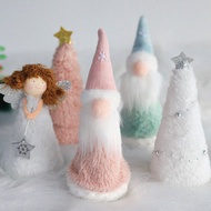 Christmas decoration. Mini Christmas tree. Plush Christmas tree. Christmas tree decoration