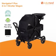 Baby Trend - Navigator® Plus 2-in-1 Stroller Wagon รถเข็นเด็ก รถเข็นสำหรับ 2 คน (รถเข็นสัตว์ รถเข็นข