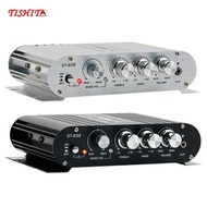 [Bilibili1] Mini Amplifier, 12V, 80W X 2, Robust, Professional 2.1 Channel Mini Amplifier, Mini Powe