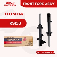 100% RED CICAK FRONT FORK ASSY RS150 - RS150 R RS150R RS150-R FORK DEPAN ABSORBER
