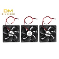 DIYMORE High Performance Cooling Fan 9225 92mm x 25mm 12V 2Pin Dual Ball Bearing DC Brushless Coolin