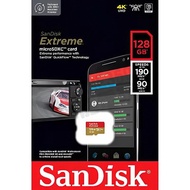 SANDISK EXTREME TF 128G 128GB MICROSD Memory Card 4K Read 190MB Taiwan Taichung