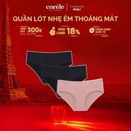 [COMBO 3 QUẦN LÓT NỮ SIÊU TIẾT KIỆM] Corèle vải sợi tre cạp vừa chuẩn an toàn quốc tế OEKO-TEX từ Co