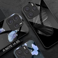 Softcase Glossy Glass Redmi Note 14 4G/5G Latest 2025 Casing Handphone Redmi Note 14 4G/5G - Protect