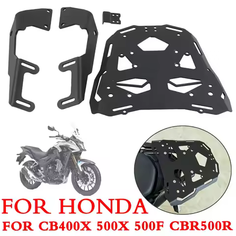 Motorcycle Rear Tail Luggage Rack Tailstock Top Case Trunk Holder Shelf Support Bracket For HONDA CB