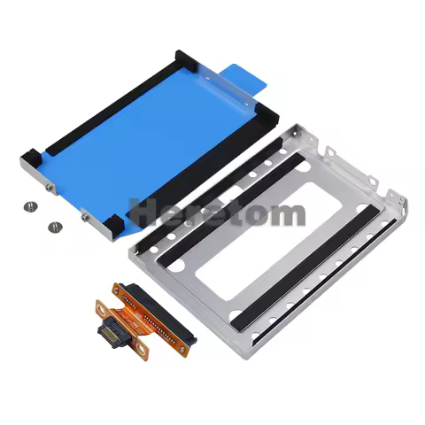 For dell Latitude 5404 5414 Rugged laptop Hard Drive Bay 2.5" HDD OEM Caddy Tray 4RCRG V2M50