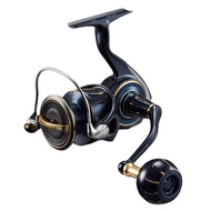 DAIWA Saltiga Spinning Reel 5000-P, 6000-P, and 6000-XH for jigging and shore fishing.