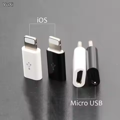 Mini OTG Micro Usb To Lightning Adapter For IPhone 12 11 Pro XS Max XR X 10 8 7 Plus Microusb Male T