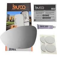 VAM Fits 09-13 BMW Z4 Driver Side Mirror Glass W/o Backing Plate. (Glass Lens Only) Direct Fit-Over 