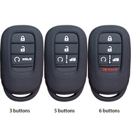 New Arrivel Silicone Key Case Cover For Honda Civic Accord Vezel 2022 4 Buttons Remote Holder Keychain Auto Accessories