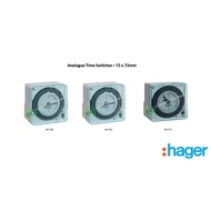 Hager Analogue Time Switches ( Model :  EH 710 / EH 711 / EH 771 )