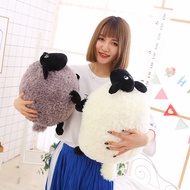 Sheep Plush Toy Hot-Selling Small Wool Plush Toy Children's Pillow Doll That Sheep Plush Toy Round B