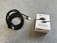 mophie USB-A 連接線具備 Lightning 連接器 (3 公尺)