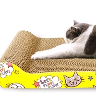Cat Scratcher Corrugated Scratching Board Pad Kitten Cat Tree Cat Toy with Catnip Cat Scratches 猫抓板 Papan Calar Kucing
