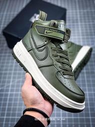 耐吉Nike Air Force 1 "GORE-TEX" 機能綠高幫運動休閒鞋 休閒鞋 男鞋 女鞋