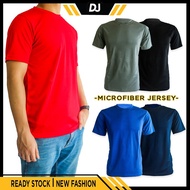 MEN MICROFIBER T-SHIRT PLAIN SHORT SLEEVES SPORTWEAR COMFOTABLE (BAJU T-SHIRT KOSONG LELAKI LENGAN P