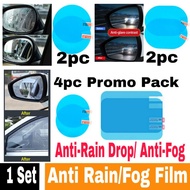 Premium Car Sticker Anti-Rain Fog Film for Side Mirror rainx repel tinted drop myvi axia alza bezza viva persona saga FL