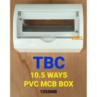 TBC 10.5 WAYS PVC MCB BOX