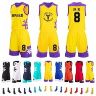 jersey jersey name custom retro jersey Basketball Uniform Men's Competition Sports Training Team Uni