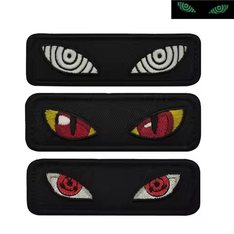 ACG Emboridery Patch Armband Badge Applique Embellishment Decorative Sharingan Rinnegan Devil Eye Pa