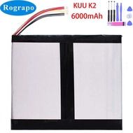 7.6V Ong 6000Mah Kuu K2 Tshl Laptop Tablet PC Battery 10 Battery 7 Wire Plug Free Tools