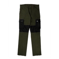 CODE B26R CELANA CARGO PANJANG SLIM STRAIGHT ARMY BLACK CARGO PANJANG PANTS CARGO PANTS TWILL COTTON