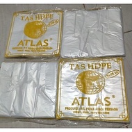 HDPE Atlas type 24 plastic bags, contents 50 sheets