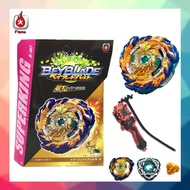 [Ready Stock] Beyblade Burst / Flame / B167 / SuperKing / Mirage Fafnir Nt 2S with Handle and Launch