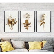 3d Flower Wall Painting / Flower Painting Frame Flower Wall Decoration / 3D Canvas Painting Display 