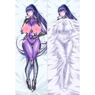 50X150CM Anime Taimanin Asagi Murasaki Yatsu Dakimakura Male Otaku Hugging Body Pillow Case Cover Th