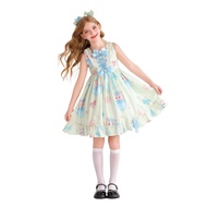 2026 Summer Hawaii Children lolita Dress Lace Dress lolita Cute Girls Dress lolita Princess Dress