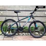 TRINX Original M100 Elite 27.5 2021 Hydraulic Brake Mountain Bike MTB (Limited Edition) Blue Gray