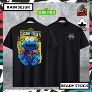 100% PREMIUM COTTON OFFWH1TE SESAME STREET 1 Cotton Tshirt T Shirt Men Women Unisex Baju Lelaki Wani