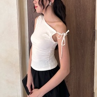 BEETLE - Ivy Top | Side Tie-able Ribbon Detail Top