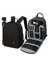 1 件時尚簡約相機包,防水攝影包,戶外背包