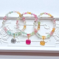 小熊軟糖 碧璽小熊美國14KGF吊墜