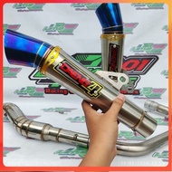 Daeng Sai4 Open Specs Exhaust Big Elbow for pipe Bajaj ct100 Skygo125 Rusi tc125 Tmx125